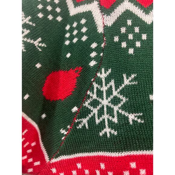 Disney Mickey Mouse Holiday Knit Sweater Christmas Fair Isle Men’s Medium - Picture 7 of 8